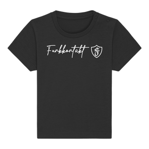 Funkkontakt + Wappen - Baby Organic Shirt