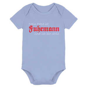 Papa ist Fuhrmann - Organic Baby Bodysuit