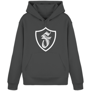 F Schild II weiß - Organic Basic Hoodie