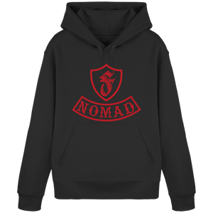 Nomad Fuhrmann - roter Print - Organic Basic Hoodie