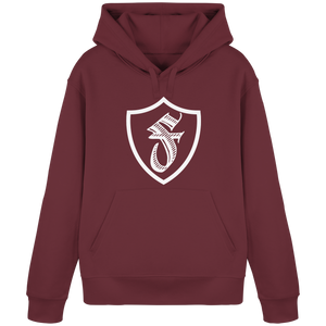 F Schild II weiß - Organic Basic Hoodie