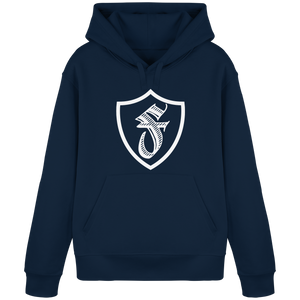 F Schild II weiß - Organic Basic Hoodie