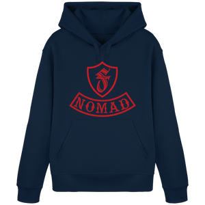 Nomad Fuhrmann - roter Print - Organic Basic Hoodie