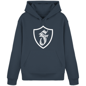 F Schild II weiß - Organic Basic Hoodie