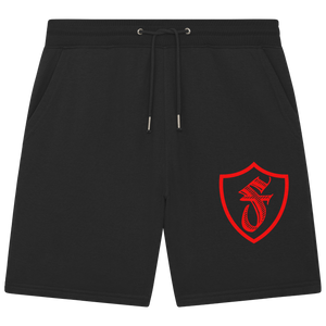 Schild rot - Organic Jogger Shorts